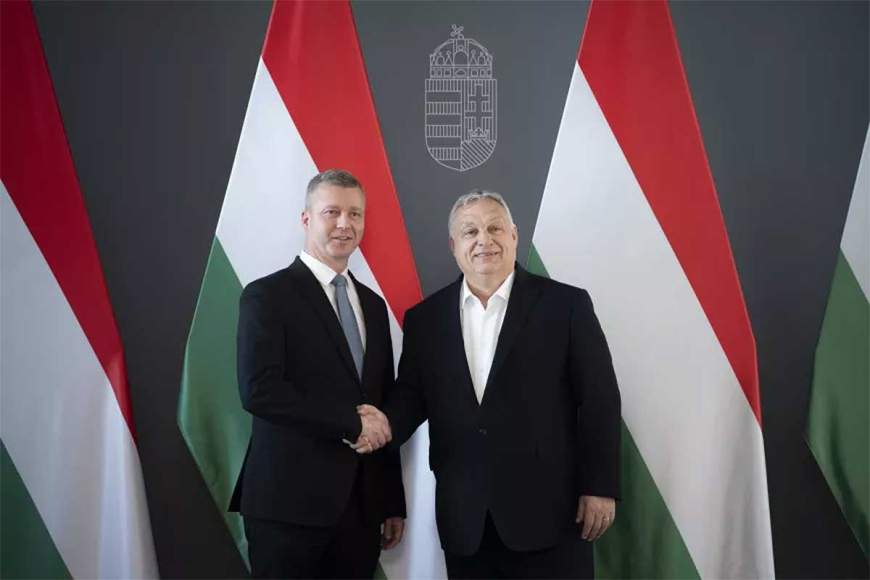Orbán Viktornál